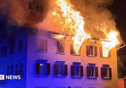 Five missing after fire in Alpine town in Switzerland