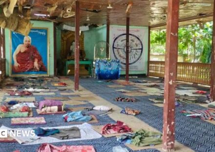 Fourteen killed in strike on Myanmar monastery