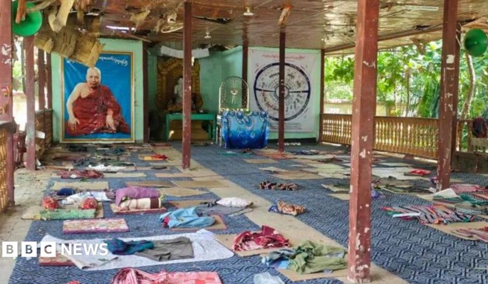 Fourteen killed in strike on Myanmar monastery