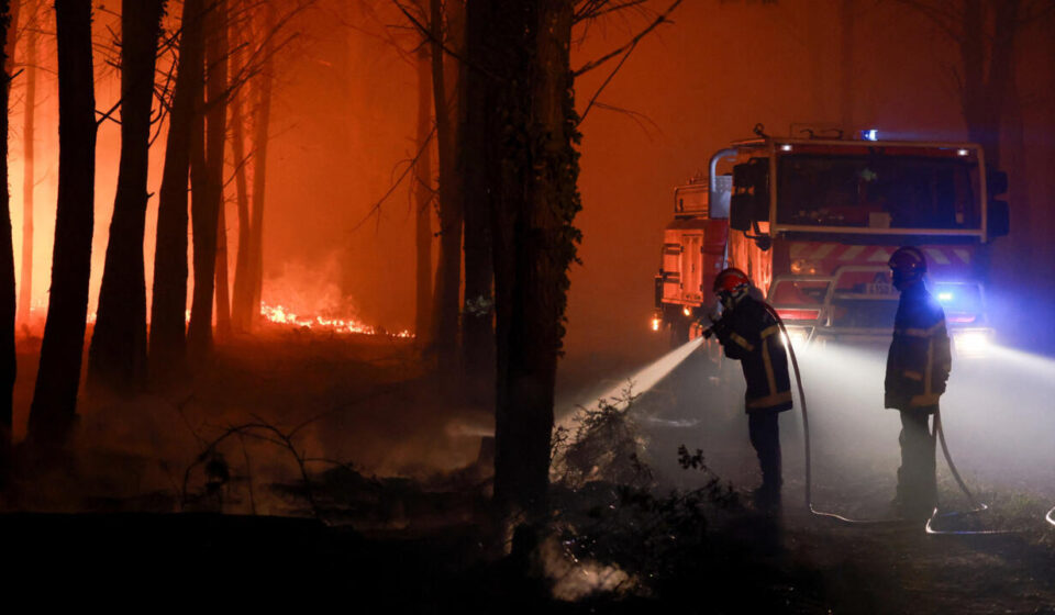 France evacuates hundreds as new wildfire threatens southwestern Landes region