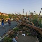 France tornado: Village of Pomas ravaged and dozens hurt