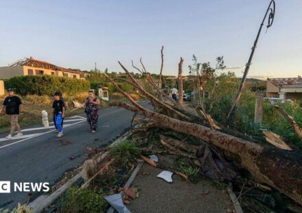 France tornado: Village of Pomas ravaged and dozens hurt