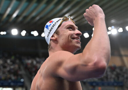 French swimmer Léon Marchand wins gold in Euros 400m freestyle
