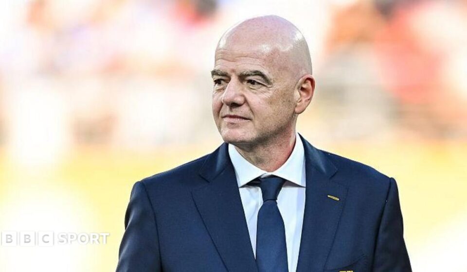 Gianni Infantino: Uefa says Fifa's backing of its president 'changes nothing'