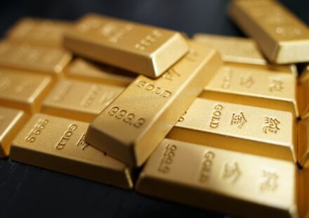 Gold hits over three-month high on dollar weakness, Treasury bond buyback plans