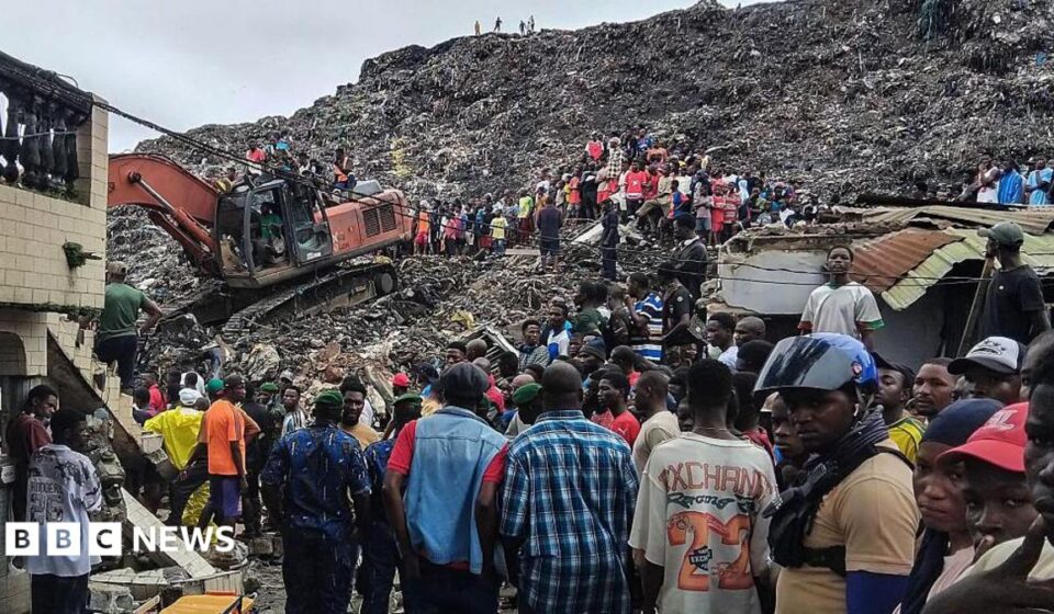 Guinea rubbish landfill collapse kills 30 in Conakry