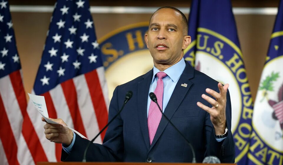 Hakeem Jeffries says he does not support the DSA agenda or policies
