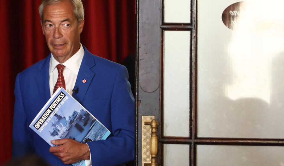 Hard-right Reform UK proposes navy-led operation to stop small migrant boats