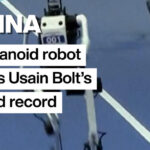 Humanoid robot beats Usain Bolt's 100m world record