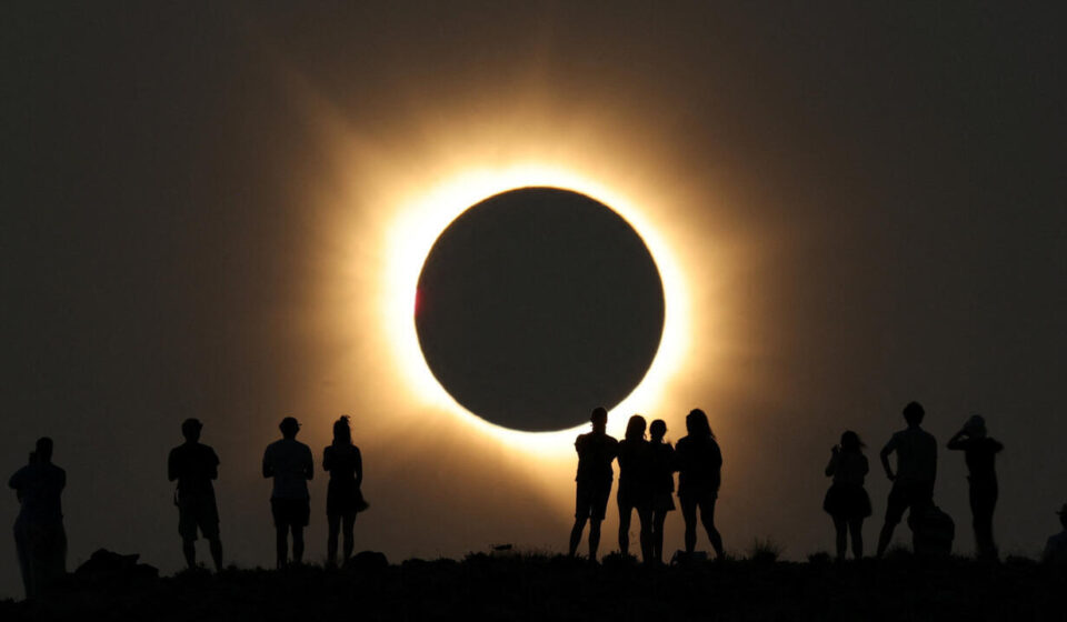 In pictures: Partial to total eclipse sweeps across much of Europe