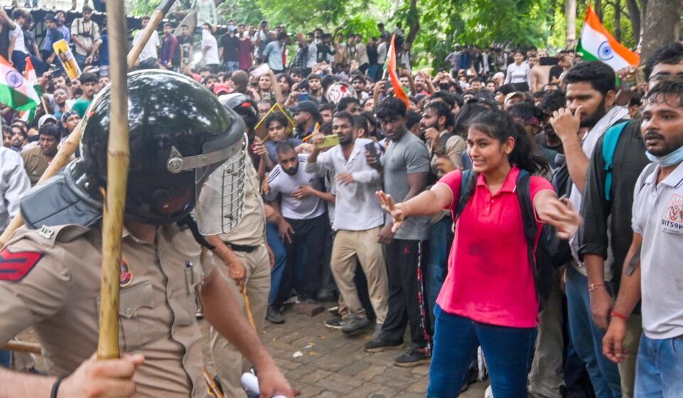 India exam leak sparks protests over jobs crisis and pressures Modi