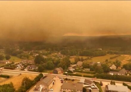International help arrives as wildfires rage across Belgium