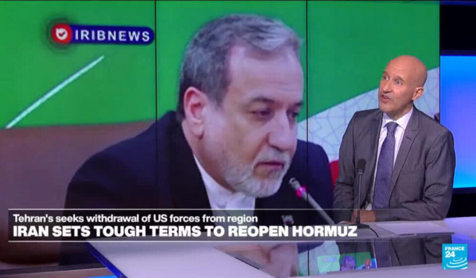 Iran sets tough terms to reopen Strait of Hormuz