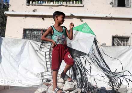 Israel warns of 'forceful' response to kites flown from Gaza