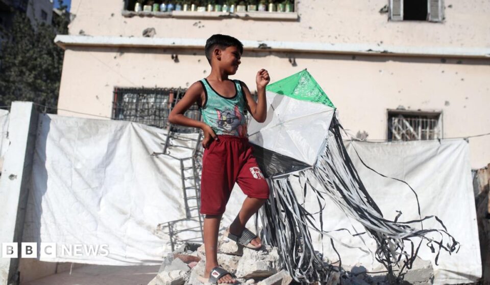 Israel warns of 'forceful' response to kites flown from Gaza