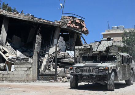 Israeli troops infiltrate Lebanese army-held village and build roadblock, mayor says