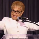 Karen Bass touts city's 6-to-1 donor match for her reelection campaign