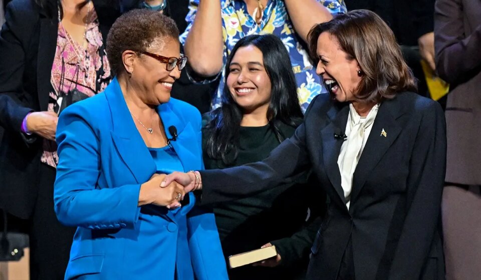 Karen Bass touts city's taxpayer-funded campaign cash grab in viral video