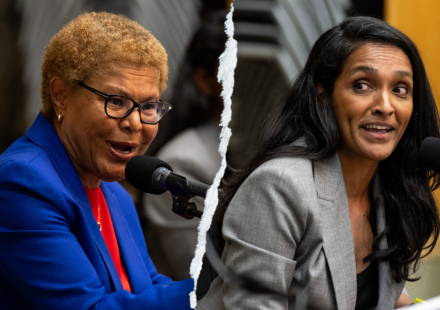 LA mayoral debate draws voter outrage over Bass and Raman attacks