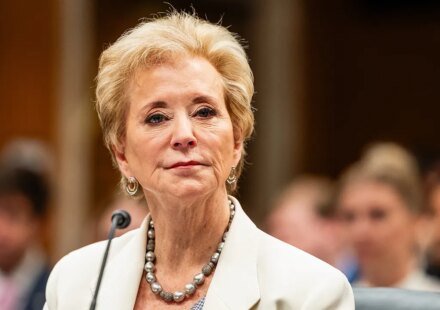Linda McMahon vows to crack down on teachers for sexual misconduct