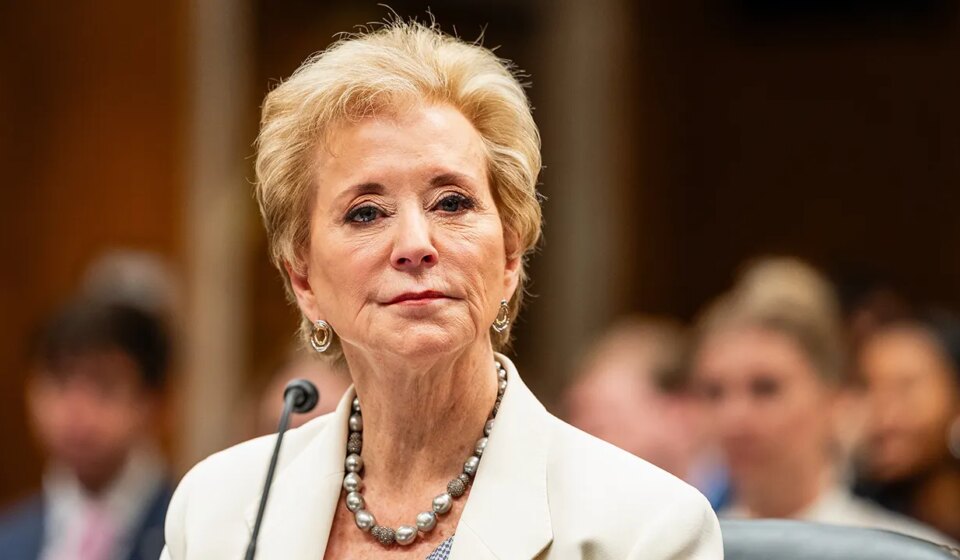 Linda McMahon vows to crack down on teachers for sexual misconduct