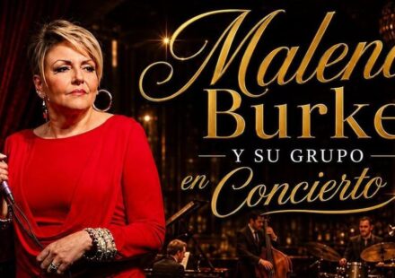 Malena Burke y su grupo en concierto