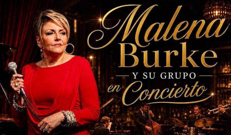 Malena Burke y su grupo en concierto