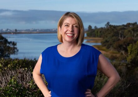 Marni von Wilpert holds fundraiser at a San Diego LGBTQ nightclub