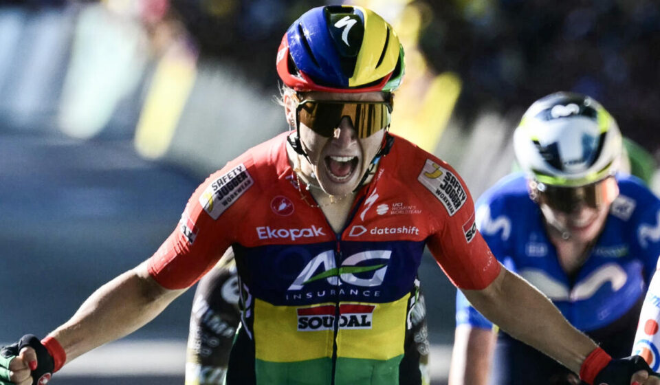 Mauritian rider Le Court sprints to stage 6 Women's Tour de France win