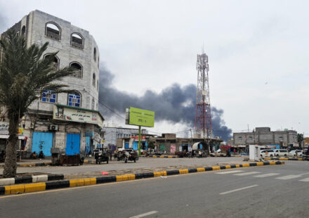 Middle East live: Houthis launch deadly strike on port city of Mocha in Yemen