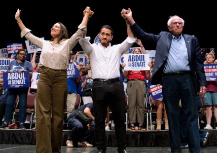 Mike Johnson warns of communism as DSA wins rock Democratic Party