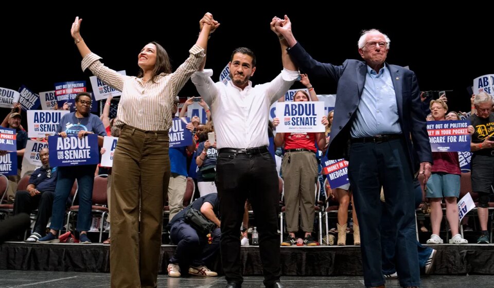 Mike Johnson warns of communism as DSA wins rock Democratic Party