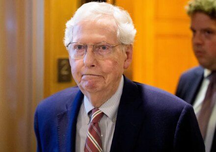 Mitch McConnell discharged from rehab after fall