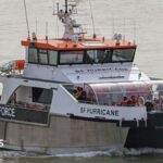 More than 150 migrants rescued after boat catches fire in Channel