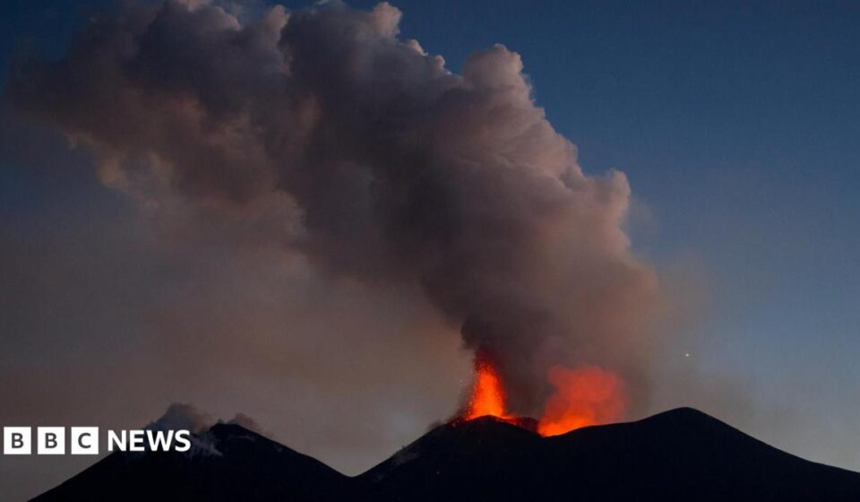 Mount Etna: US hiker dies after being struck by lightning on Italian volcano