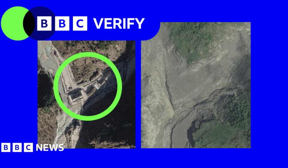 Nepal flood devastation revealed in satellite imagery