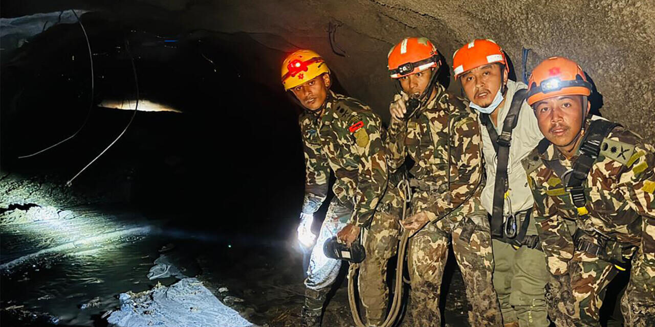 Nepal rescue teams seek hundreds of workers trapped in hydropower tunnels by deadly floods
