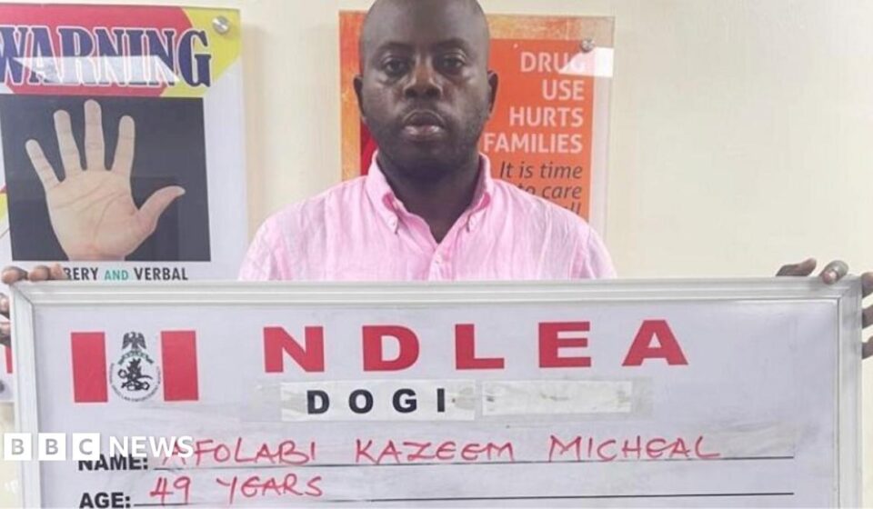 Nigeria influencer 'KC Luxury' arrested after cocaine destined for the UK seized
