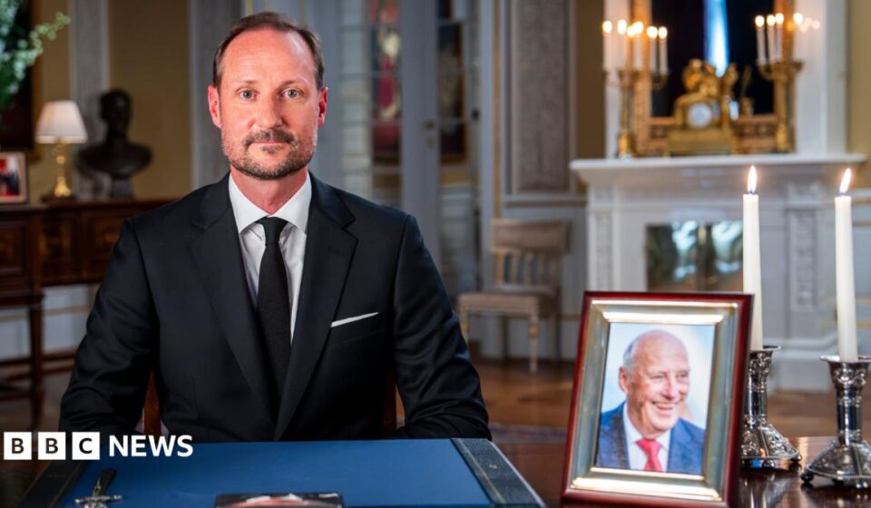 Norway's Haakon remembers 'my dear father' in first speech as king