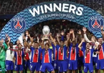 PSG down Aston Villa to retain UEFA Super Cup