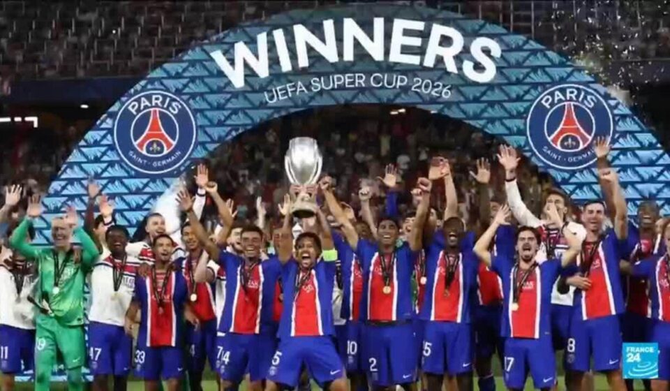 PSG down Aston Villa to retain UEFA Super Cup