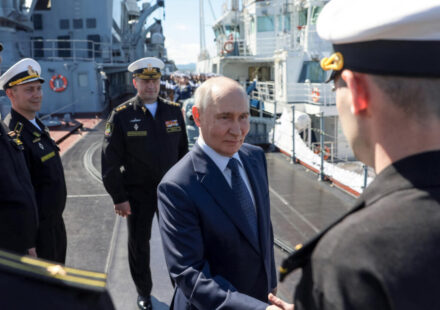 Putin visits disputed Kuril islands, sparking protest from Japan