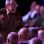 Raul Castro makes rare public appearance at Fidel centenary event