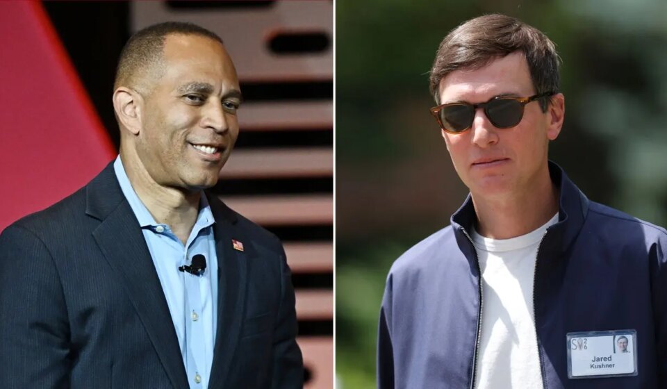 Rep. Hakeem Jeffries met with Trump's son-in-law Jared Kushner, reports say