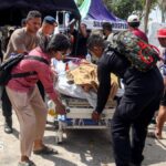Rescuers search for survivors of powerful Indonesia earthquake