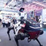 Robot horse and rider steal the show at Chinese conference