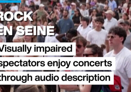 Rock en Seine: Visually impaired spectators enjoy festival with audio description