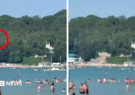 Russia says seven killed and 40 injured by Ukrainian drone hitting busy beach