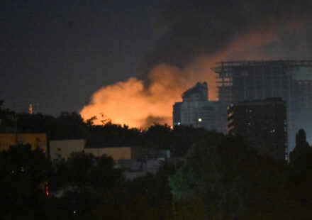 Russian attack on Ukrainian capital kills at least nine people