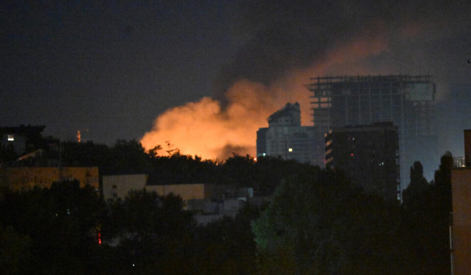 Russian attack on Ukrainian capital kills at least nine people